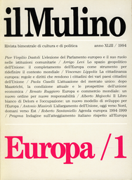 Copertina del fascicolo dell'articolo Il Mercato unico dopo il 1992: stato di attuazione e prospettive