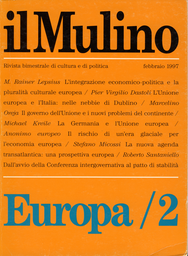 Copertina del fascicolo dell'articolo La nuova agenda transatlantica: una prospettiva europea