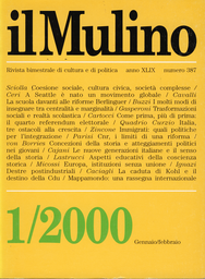 Copertina del fascicolo dell'articolo Le nuove generazioni italiane e il senso della storia