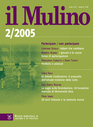 Copertina del fascicolo dell'articolo Fragili e stabili. Le alleanze nel sistema politico italiano