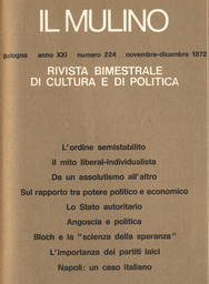Copertina del fascicolo dell'articolo I partiti laici e la modernizzazione del sistema politico italiano