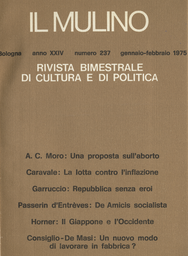 Copertina del fascicolo dell'articolo La legislazione regionale di ausilio finanziario in Emilia