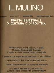 Copertina del fascicolo dell'articolo Strutture organizzative per una nuova strategia nella società italiana